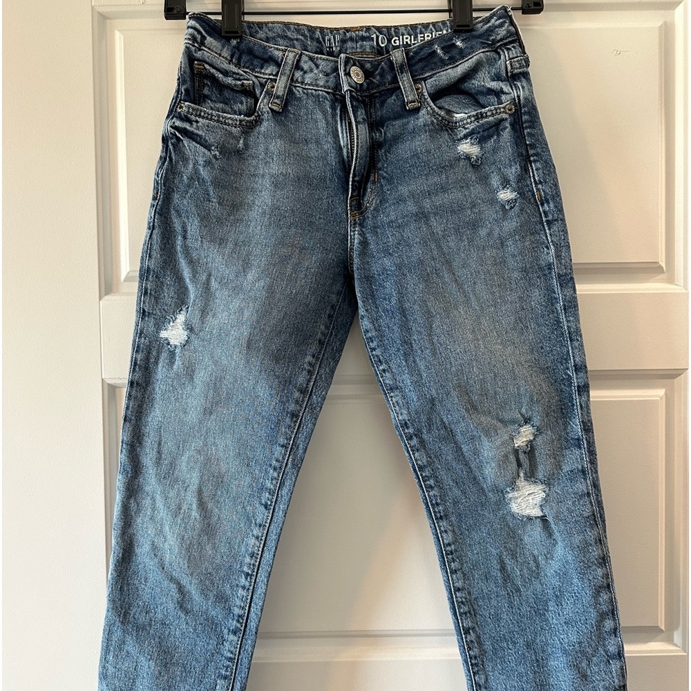 Kids Mid Rise Girlfriend Jeans